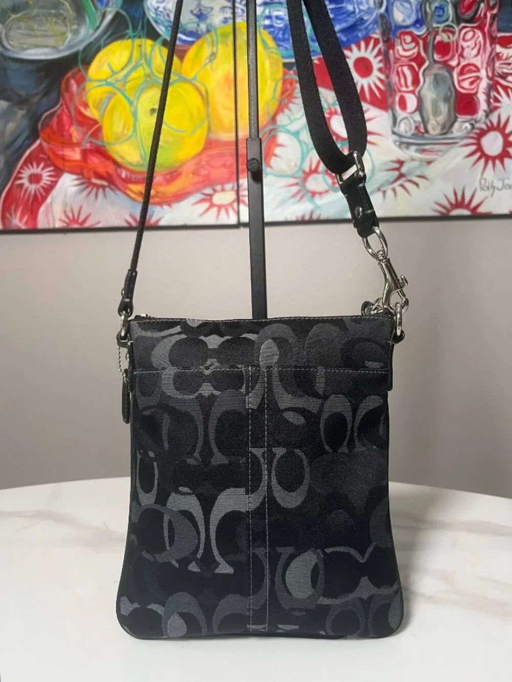 Coach Chelsea Optic Signature C Swingpack Crossbody Bag 8K22